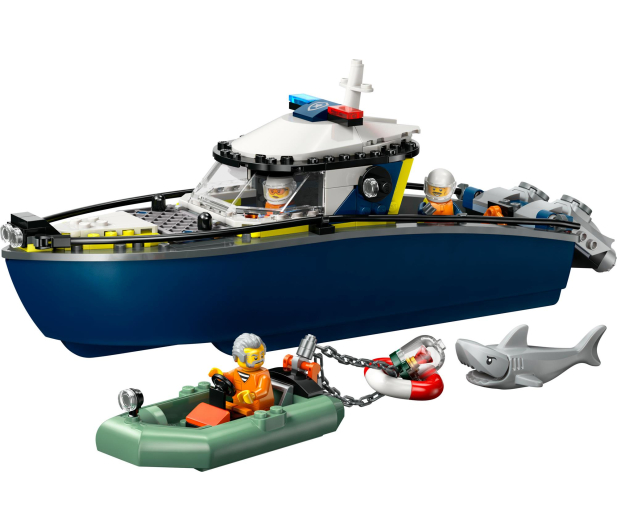 LEGO City 60456 Pościg łodzią policyjną - 1331641 - zdjęcie 3
